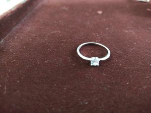 925 Solitaire silver Ring