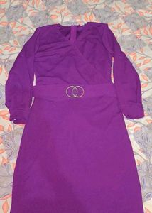 Chic Purple Dress