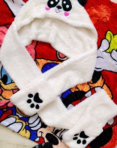 Panda Hat, Scarf &amp; Glove Set
