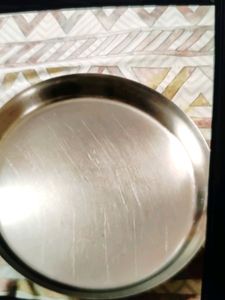 Patterned Silver Bowl Set