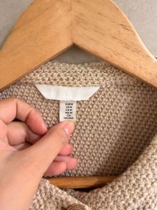 Chic Textured Cropped Cardigan