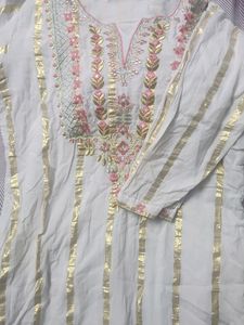 White Dress + Kurti COMBO