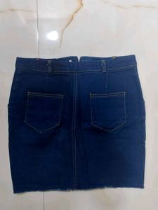 Classic Denim Mini Skirt