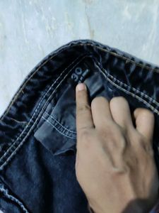 Brand new Long Charcol Cargo Denim Skirt