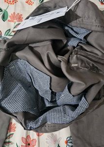 Grey Casual Pants