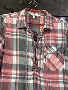 LATIN QUATERS CHECK SHIRT