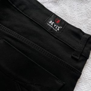 Y2k Korean Matte Black Heavy Denim Shorts