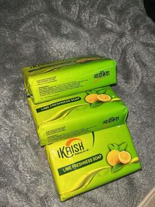 Krish Lime Freshness Soap - Pack of 3