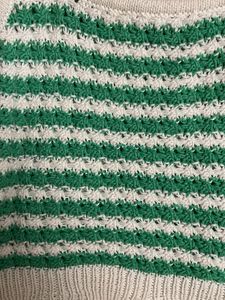 Crochet Knit Top