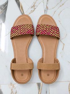 Stylish Woven Strap Sandals
