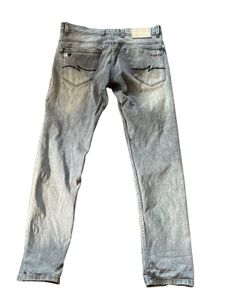 Distressed Wash Denim Jeans