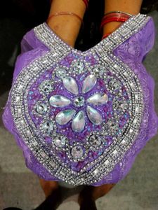 Lavender Embroidered Kurta Set