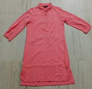 Midi Shirt Dress / Tunic For Women
