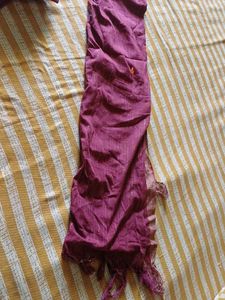 Embroidered Maroon Kurta,pant and dupatta