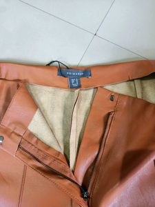 Plus Size Ankel Length Leather Pant Fits 38 To 44