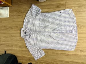 Men's Gingham Short Sleeve Shirt