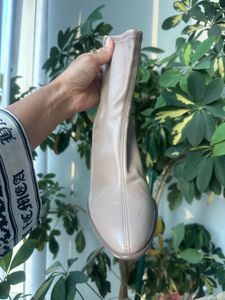 Stylish Taupe Ankle Boots