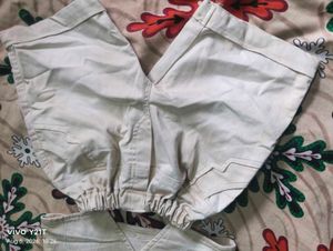 Stylish Beige Ethnic Vest. waistjacket or vestcoat