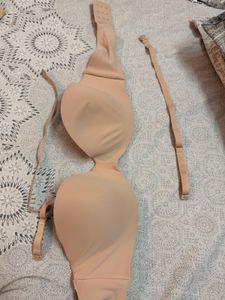 Comfortable Beige Push-Up Bra
