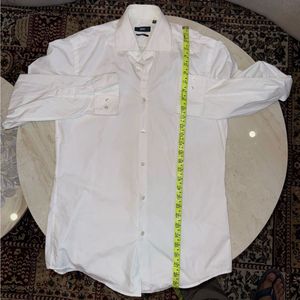 BOSS Classic White Button-Up Shirt