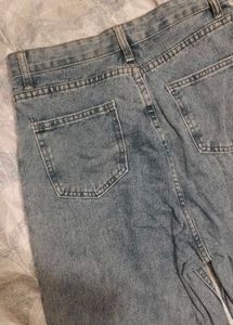 Light Wash Wide Leg Jeans