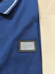 Balmain Navy Blue Polo TShirt