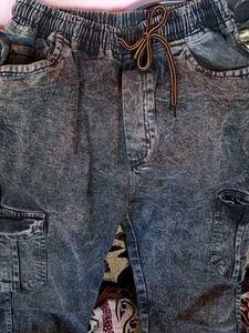 Normal Wash Cargo Jogger Pants