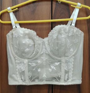 Off White Corset (bust 32-34)