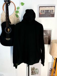 Black Graphic Hoodie