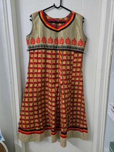 Ethnic Print Kurta with Leggings