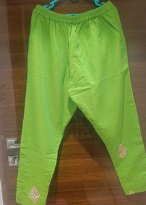 Green Embellished Kurta