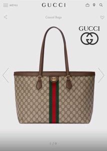 GUCCI**LATEST GUCCI OPHIDIA TOTE**12A QUALITY*