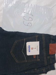 Dark Blue Denim Jeans - New with Tags