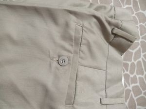 Lombard Men's Cream Trousers