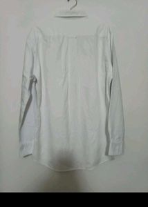 Men's Classic White Button-Down Shirt