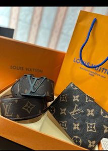 Louis Vuitton Wallet &amp; Belt Set