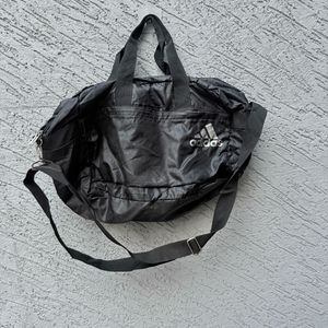 Adidas Black Duffel Bag