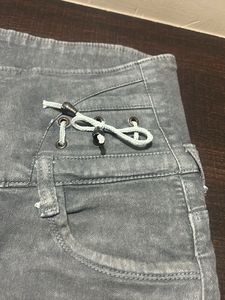 Stylish Grey Denim Pants