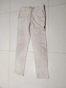 Light Beige Casual Pants