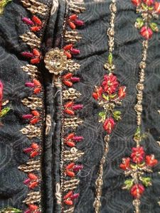 Elegant zari  Embroidered Kurta