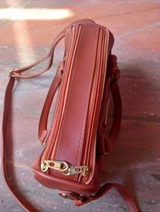 Chic Red Handbag