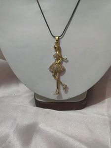 Double Layer Chain Pendant