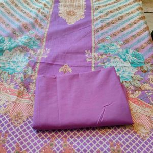 Elegant 💯% cotton unstiched suit , dress material