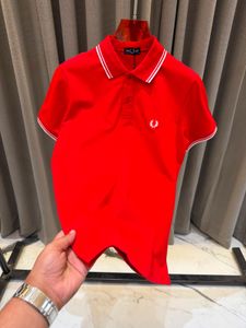 FRED PERRY Men's Red Polo Shirt