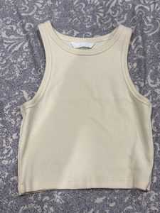 Ribbed Racerback Tank Top