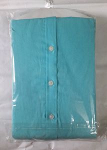 Men Formal Shirt Sky Blue Solid Color Offices Wear