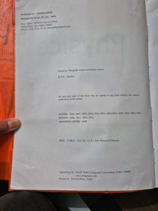 S.L. Arora Physics Books for Class XII