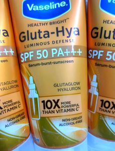 Pack Of 3 Vaseline Gluta-Hya SPF 50 Sunscreen
