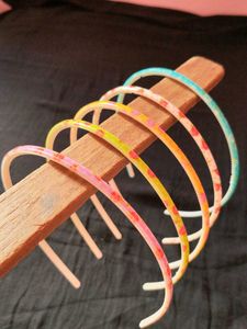 Set of 5 Patterned Hairbands