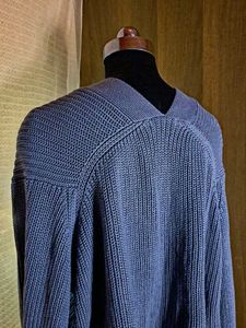 Dusty Blue Knit Cardigan